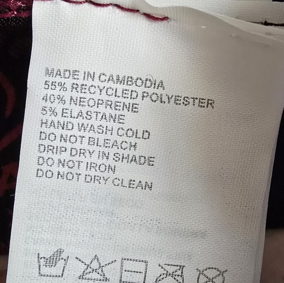 Prana, New, Mara Purple Carmine Desert Geo Surf Paddle Swim Jacket, Size XL - Picture 11 of 12